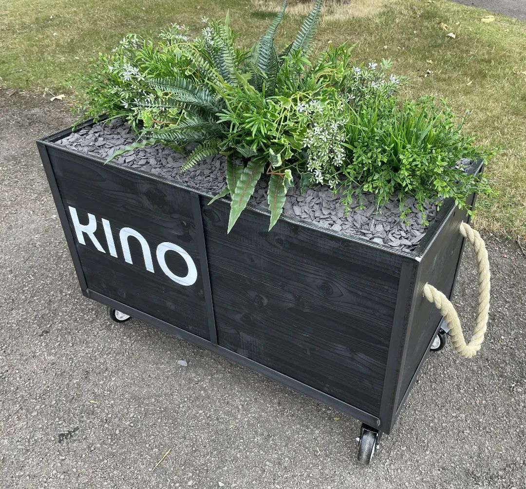 Kino Combination Planters in Black
