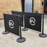 SV Land Rover Wooden Framed Panels with Advance Posts in Black