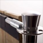 Wooden Café Panels, Wooden Panelled System Back View, Wooden Cafe Screens, Cafe barrier System, Cafe Barrier Posts, Cafe Banners & Panels, Original Cafe Barrier Posts, Cafe Barrier Cross Beams, Heavy Duty Beam Ends in Zinc