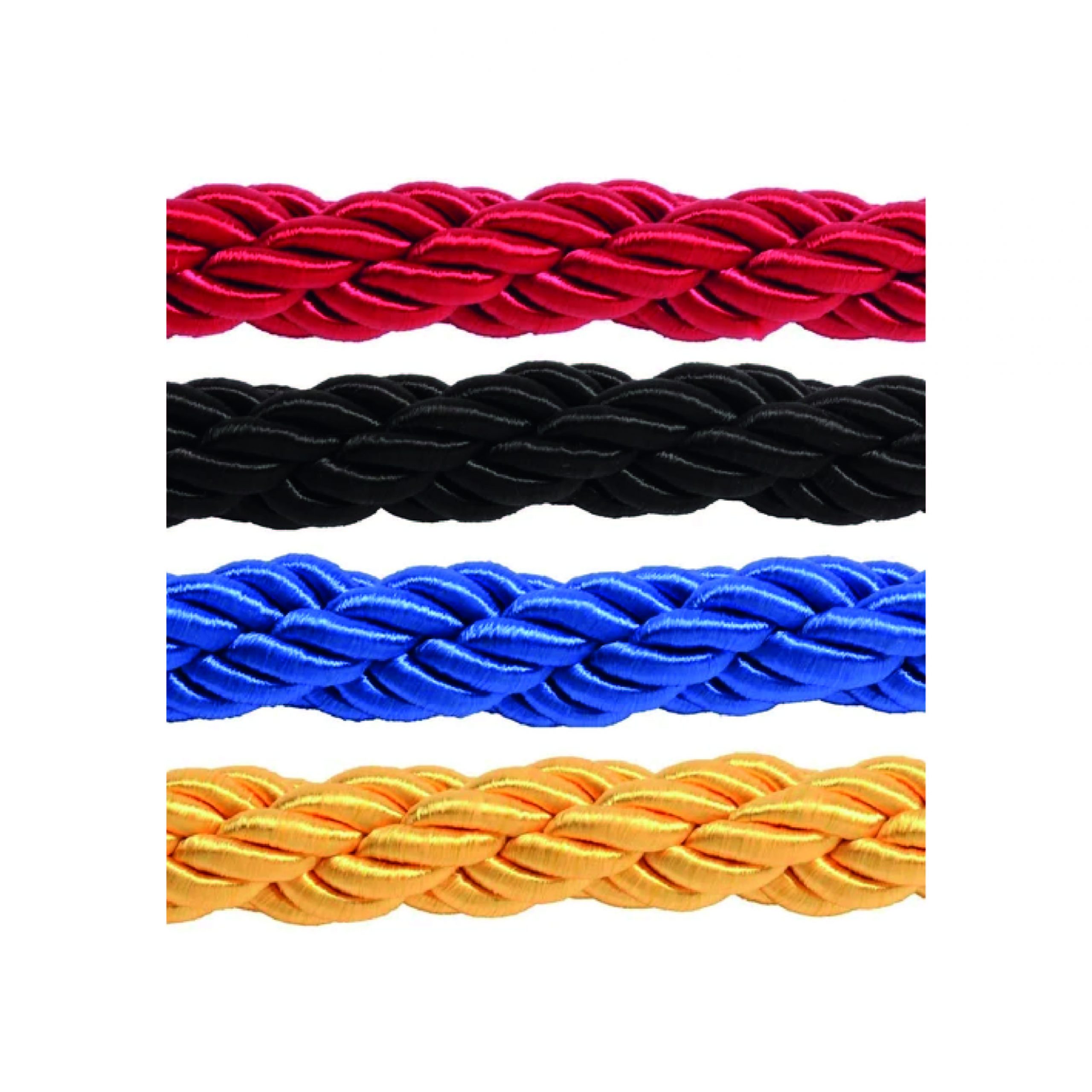 Braided Barrier Rope Colour Options