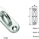Long Stainless Steel Wall Plate