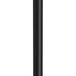 Traditional Crown Rope Barrier Post in Black Finish, Traditional Rope & Posts, Rope Barrier, Post & Rope, Metal Stanchions, Rope Post