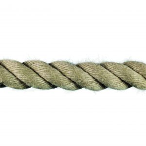 Polyhemp Barrier Rope Available in 24mm. Natural Rope, Post & Rope