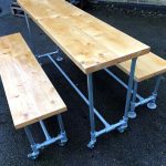 Scaffold Table & Bench Set