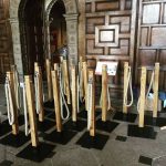 Rustic Posts and Polyhemp Rope