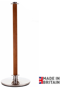 Natural Wooden Free Standing Café Barrier Post with Stainless Steel Fixings, Bespoke Cafe Barrier Posts, Custom-Made Cafe Barrier Posts, Powder Coated Cafe Barrier Posts, Cafe Barrier, Printed Cafe Barrier Posts, UK Made Cafe Barrier Posts, Stainless Steel Cafe Barrier Post, Heavy Duty Cafe Barriers, Cafe Windbreaks