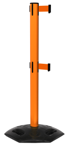 WeatherMaster Twin Retractable in Orange with Orange Tape