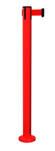 SafetyPro Retractable Surface Mount in Red with Red Tape