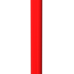 SafetyPro Retractable Barrier Post in Red with Red Tape