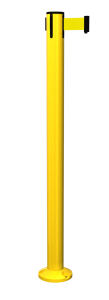SafetyPro Retractable Surface Mount in Yellow with Yellow Tape