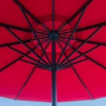 Grande Caravita Commercial Giant Umbrella in Red