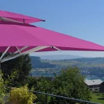 Caravita Supremo Commercial Giant Umbrella in Purple