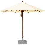 Beige Bergamo Bamboo Parasol