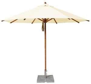 Beige Bergamo Bamboo Parasol