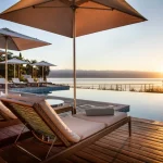 Bay Master M1 Classic Tuuci Commercial Giant Umbrellas in Beige