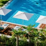 Bay Master M1 Classic Tuuci Commercial Giant Umbrellas in White