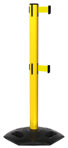 WeatherMaster Twin Retractable in Yellow with Yellow Tape