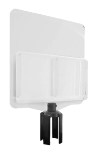 Literature Holder for Retractable Barriers, Retractable Barrier Literature Holder, Retractable Barrier Accessories