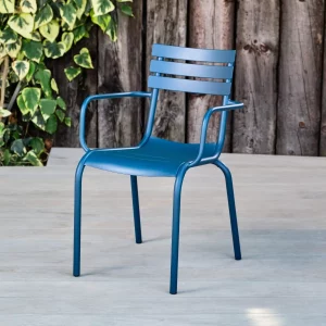 Indoor & Outdoor Furniture in Blue Metal Chair Hamsterley Range