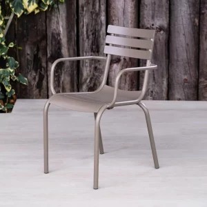 Indoor & Outdoor Furniture in Cappuccino Metal Chair Hamsterley Range