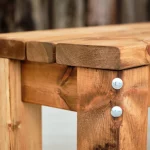 Wooden Whinfell Rectangular Table, Whinfell Range for Indoor & Outdoor Use - Close Up, Indoor & Outdoor Furniture, Indoor & Outdoor Use, Commercial Furniture, Hospitality Furniture