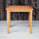 Thetford Square Table Range Robinia Wood Outdoor Dining Table - Front View, Indoor & Outdoor Use, Commercial Furniture, Hospitality Furniture, Outdoor Furniture