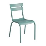 Light Blue Kerridge Stackable Chair for Indoor and Outdoor Use