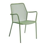 Olive Green Nova Stackable Armchair for Indoor and Outdoor Use, Stacking Armchair, Commercial Furniture, Hospitality Furniture