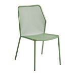 Olive Green Nova Stackable Chair for Indoor and Outdoor Use