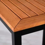 Outdoor Furniture - Square Thetford Poseur Table - Corner View