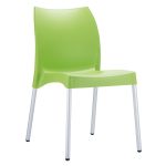Green Bella Stackable Chair for Indoors or Outdoors