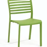 Green Marais Stackable Chair for Indoor & Outdoor Use, Stacking Chair, Commercial Furniture, Hospitality Furniture