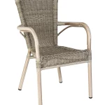 Garonne Stackable Armchairs for Indoor & Outdoor Use