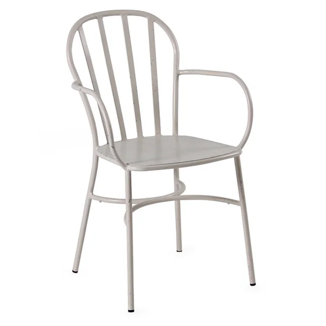 White Biarritz Armchair for Indoor & Outdoor Use