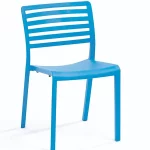Blue Marais Stackable Chair for Indoor & Outdoor Use, Stacking Chair, Commercial Furniture, Hospitality Furniture