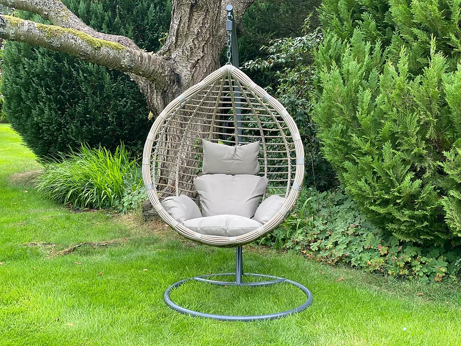 Hanging Egg Chair - Front View