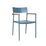 Blue Biscay Dining Armchair for Indoor & Outdoor Use, Stacking Armchair, Commercial Furniture, Hospitality Furniture