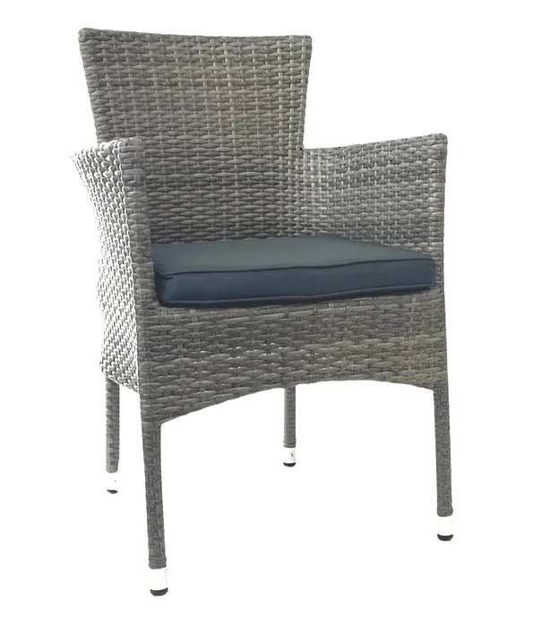 Cuban Stackable Armchair with Cushion for Indoor & Outdoor Use
