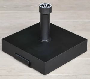 30kg Parasol Base in Black, Heavy Duty Parasol Base, Pub Parasol Base, Black Base