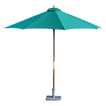 Green Bari 2.7m Parasol, Giant Umbrella, Pub Parasols, Pub Umbrellas, Printed Giant Umbrellas, Commercial Parasols, Restaurant Parasol Umbrellas, Fabric Umbrellas, Wooden Frame Parasol