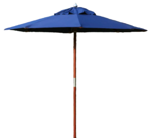 Sorrento 2.1m Parasol in Navy