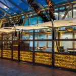 Buran Terrace Screen, Fixed Terrace Screens, Outdoor Screens, Powder Coated Screens, Restaurant Terrace Screens, Cafe Screens, Balustrades, Hospitality Terrace Screens, Windbreaks