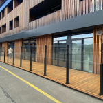 Bora Retractable Terrace Screen, balustrades, Restaurant Screens, Outdoor Terrace Screens, Fixed Terrace Screens, Cafe Screens, Retracting Terrace Screens, Balustrades, Hospitality Terrace Screens, Windbreaks