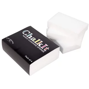 Chalk It Magic Cleaning Sponge. Pack of 4, Commercial Use, Chalkboard A-Frames