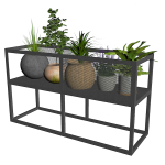 Pentola Mesh Industrial Cafe Planter, Metal Cafe Planter, Bespoke Cafe Planter, Custom-Made Cafe Planter, Restaurant Cafe Planter, Commercial Planters, Hospitality Planters, Planters for Cafes