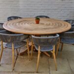 Brook Round Dining Table, Wooden Table, Round Dining Table, Commercial Furniture, Hospitality Furniture, Restaurant Furniture