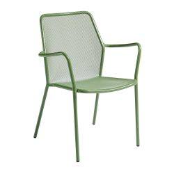 Olive Green Nova Stackable Armchair for Indoor and Outdoor Use, Stacking Armchair, Commercial Furniture, Hospitality Furniture