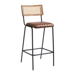 Savanna-Bar-Stool-Genuine-Pecan-Brown-Leather